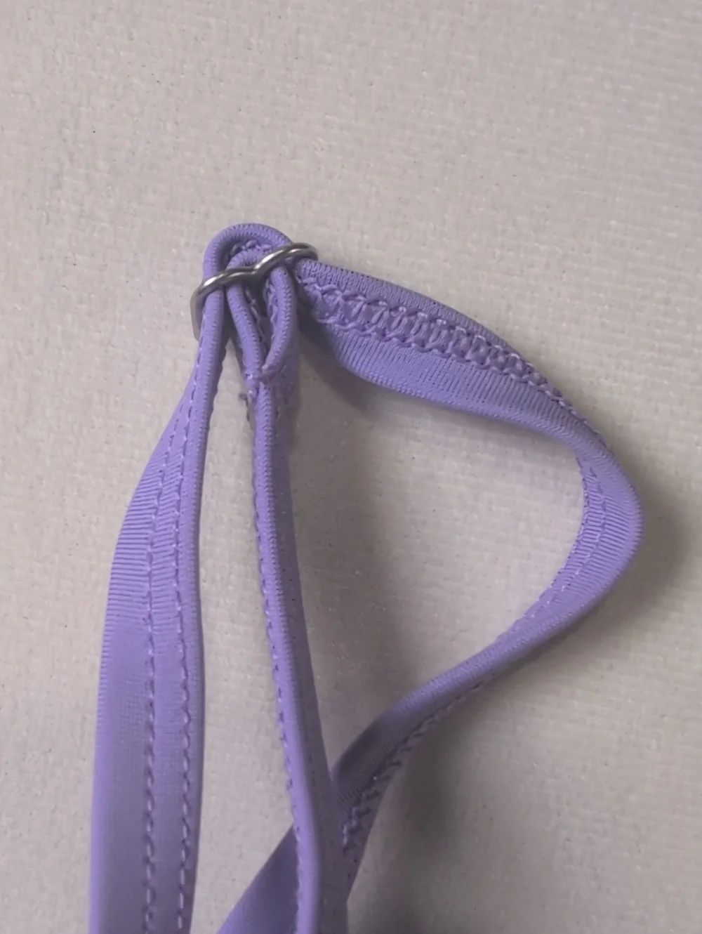 Old Navy Purple Textured Bikini Top with Underwire Size Small